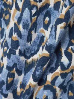 Olsen Shirts & Tops<Damen Langarmshirt - Hannah blau weiß gemustert