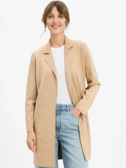 Betty Barclay Blazer<Damen Langblazer beige uni