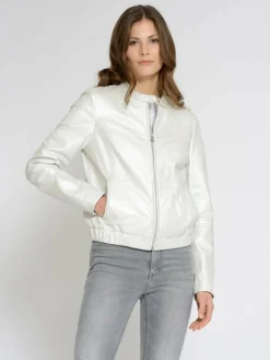 Damen Maze Jacken & Westen>Damen Lederblouson