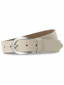 Vanzetti Gürtel<Damen Ledergürtel ecru uni
