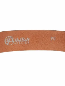 JCC Gürtel & Hosenträger<Damen Ledergürtel orange uni