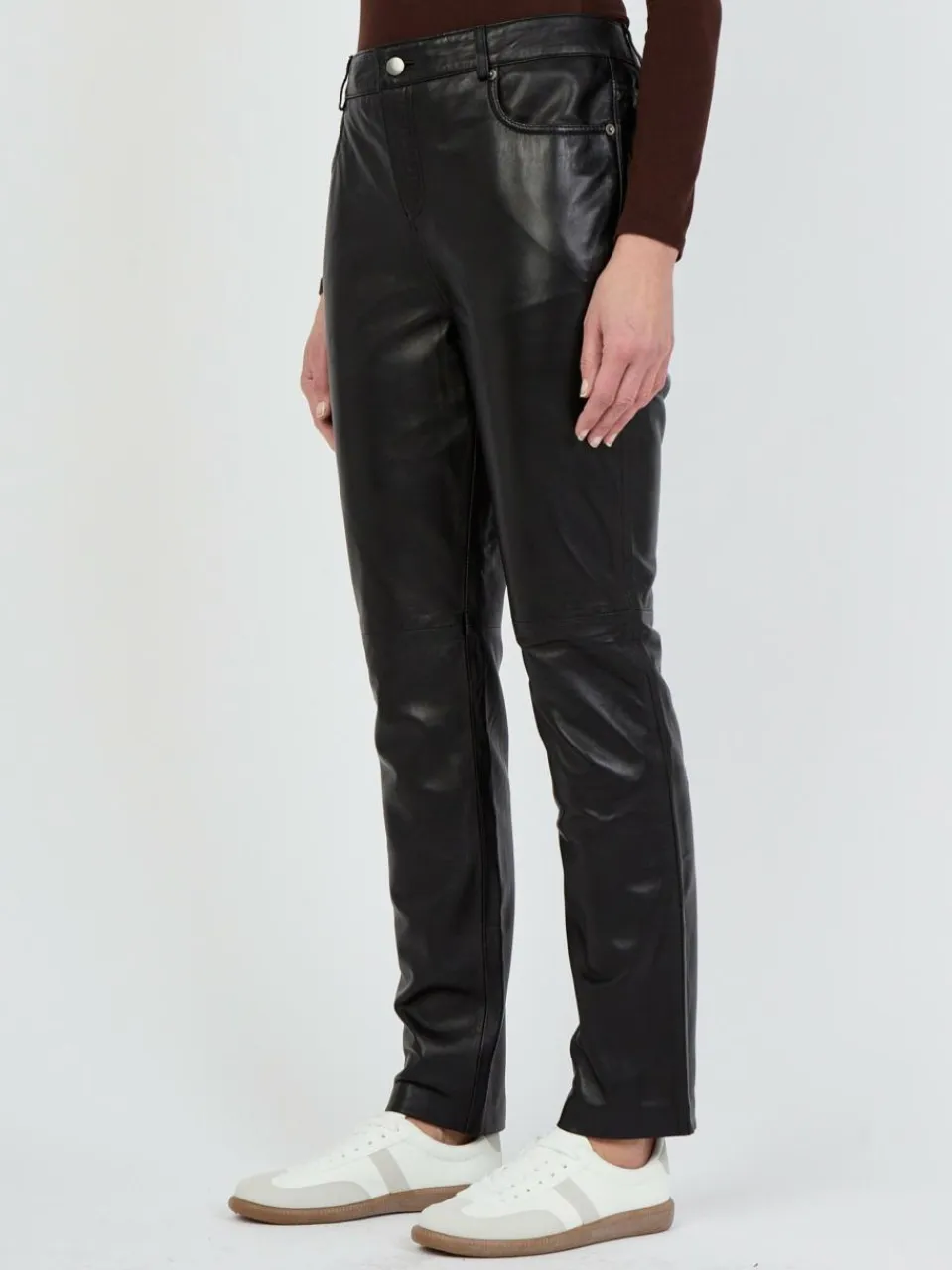 Damen JCC Hosen>Damen Lederhose