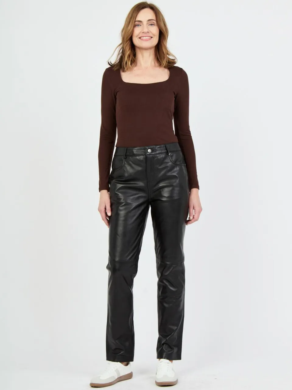 Damen JCC Hosen>Damen Lederhose