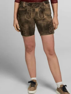 Spieth & Wenksy Hosen<Damen Lederhose - Aleha braun meliert