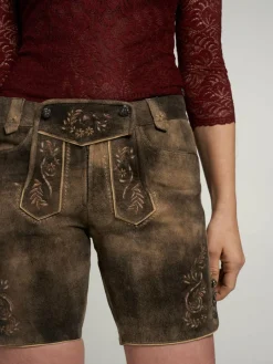 Spieth & Wenksy Hosen<Damen Lederhose - Aleha braun meliert