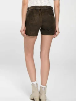 Spieth & Wenksy Hosen<Damen Lederhose - Ella braun uni