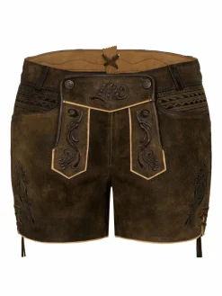 Spieth & Wenksy Hosen<Damen Lederhose - Ella braun uni