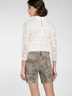 Spieth & Wenksy Hosen<Damen Lederhosen - Lederhose "Fiamma" braun uni