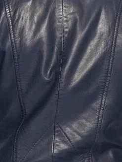 Maze Jacken & Westen<Damen Lederjacke blau uni