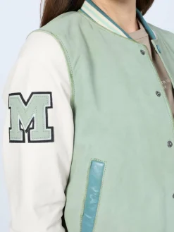 Mustang Jacken & Westen<Damen Lederjacke mehrfarbig uni