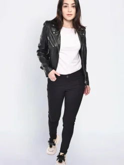 Damen Mustang Jacken & Westen>Damen Lederjacke