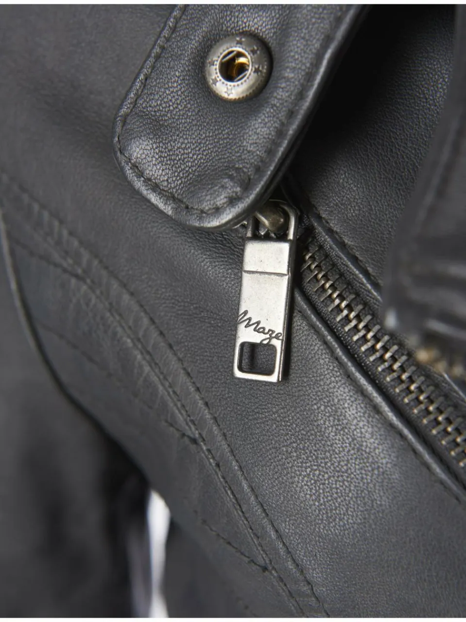 Damen Maze Jacken & Westen>Damen Lederjacke