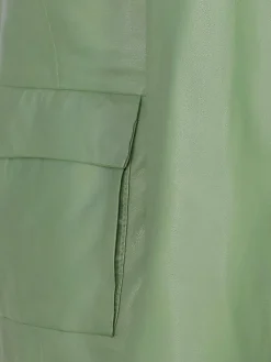 JCC Jacken & Westen<Damen Lederjacke grün uni