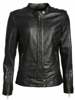 Damen JCC Jacken & Westen>Damen Lederjacke