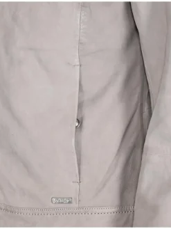 Maze Jacken & Westen<Damen Lederjacke grau uni