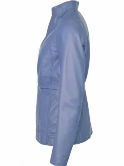 JCC Jacken & Westen<Damen Lederjacke lila uni