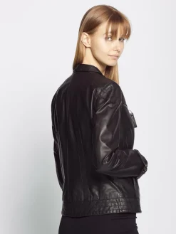 Damen Mustang Jacken & Westen>Damen Lederjacke