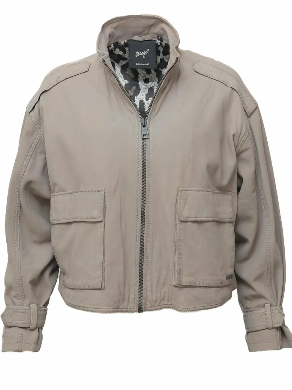 Damen Maze Jacken & Westen>Damen Lederjacke