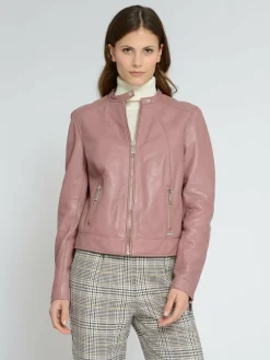 Damen Maze Jacken & Westen>Damen Lederjacke