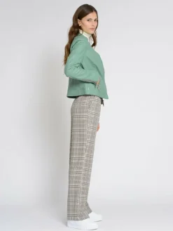 Maze Jacken & Westen<Damen Lederjacke grün uni