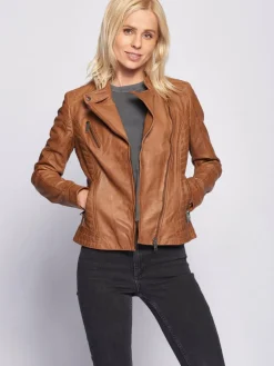 Damen Maze Jacken & Westen>Damen Lederjacke