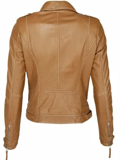 JCC Jacken & Westen<Damen Lederjacke braun uni