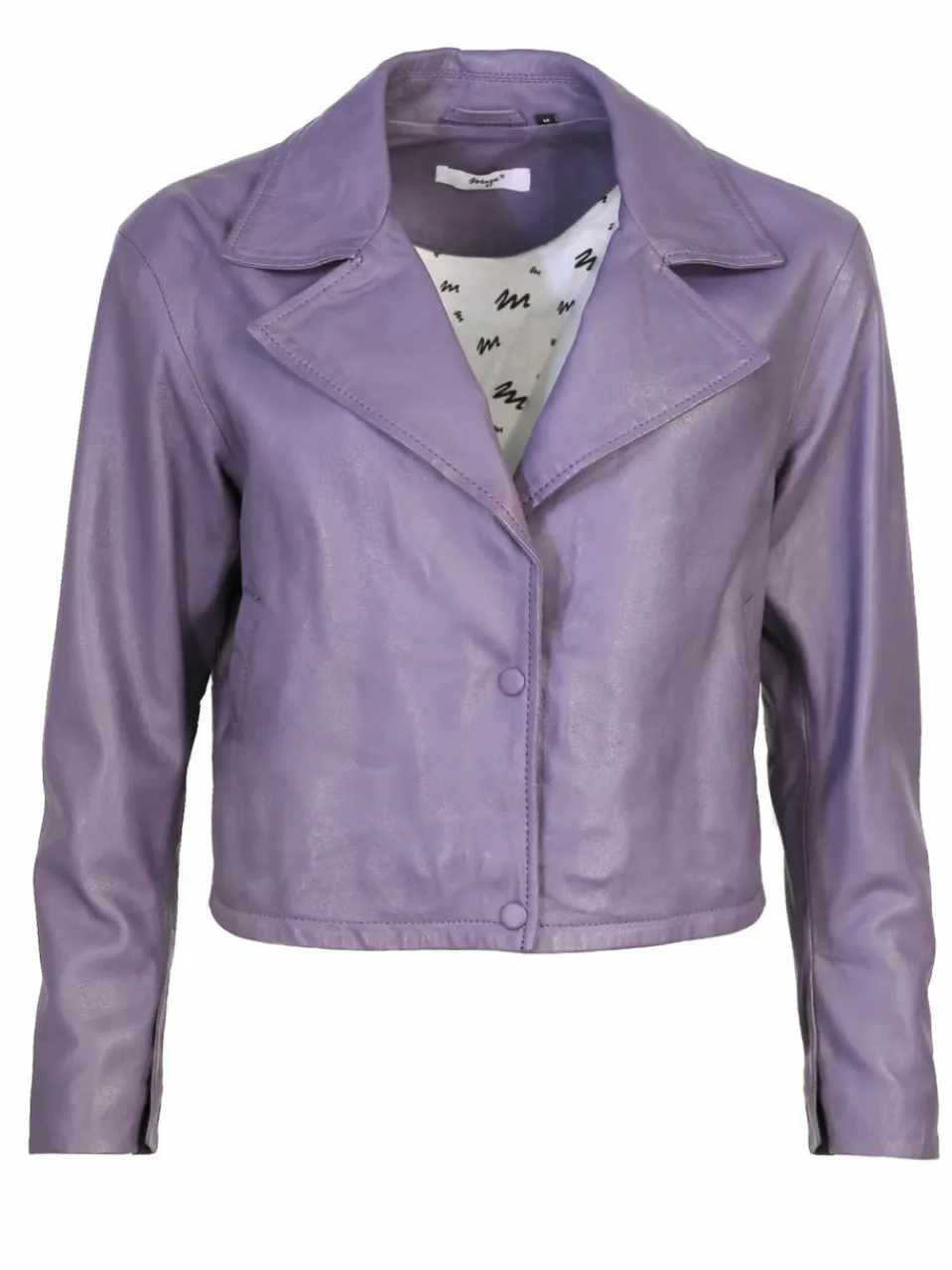 Maze Jacken & Westen<Damen Lederjacke lila uni