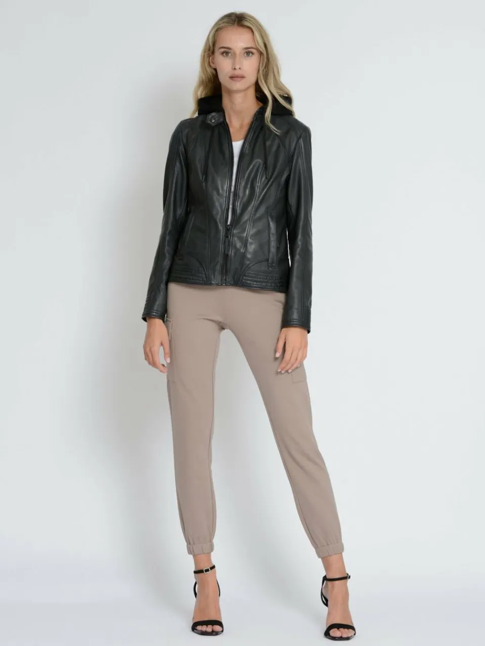 Damen Mustang Blazer>Damen Lederjacke