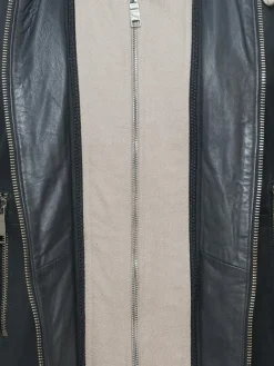 Maze Jacken & Westen<Damen Ledermantel blau uni