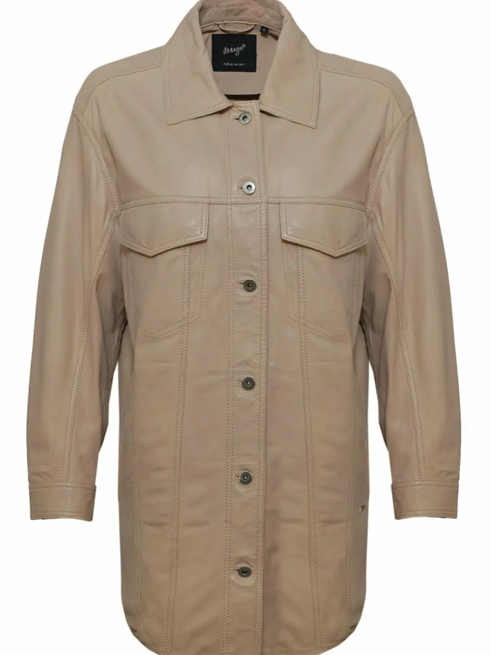 Damen Maze Jacken & Westen>Damen Ledermantel