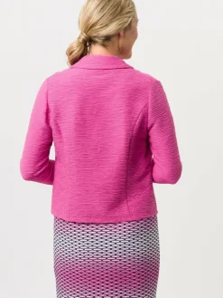 Frank Walder Blazer<Damen Leichtjacke pink uni