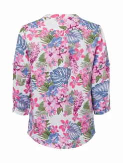 Damen Franco Callegari Blusen>Damen Leinenbluse