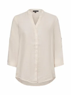 Franco Callegari Blusen<Damen Leinenbluse beige uni