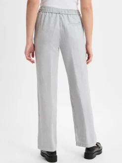 BRAX Hosen<Damen Leinenhose - Farina grau meliert