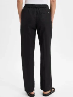 Damen BRAX Hosen>Damen Leinenhose - Farina