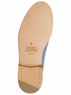 Henry Stevens Slipper<Damen Loafer – Amelia PL hellblau uni
