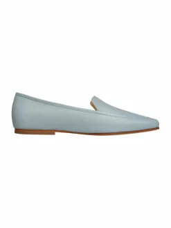 Henry Stevens Slipper<Damen Loafer – Audrey HVL blau uni