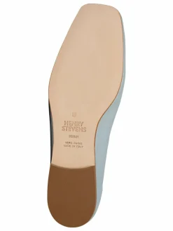 Henry Stevens Slipper<Damen Loafer – Audrey HVL blau uni