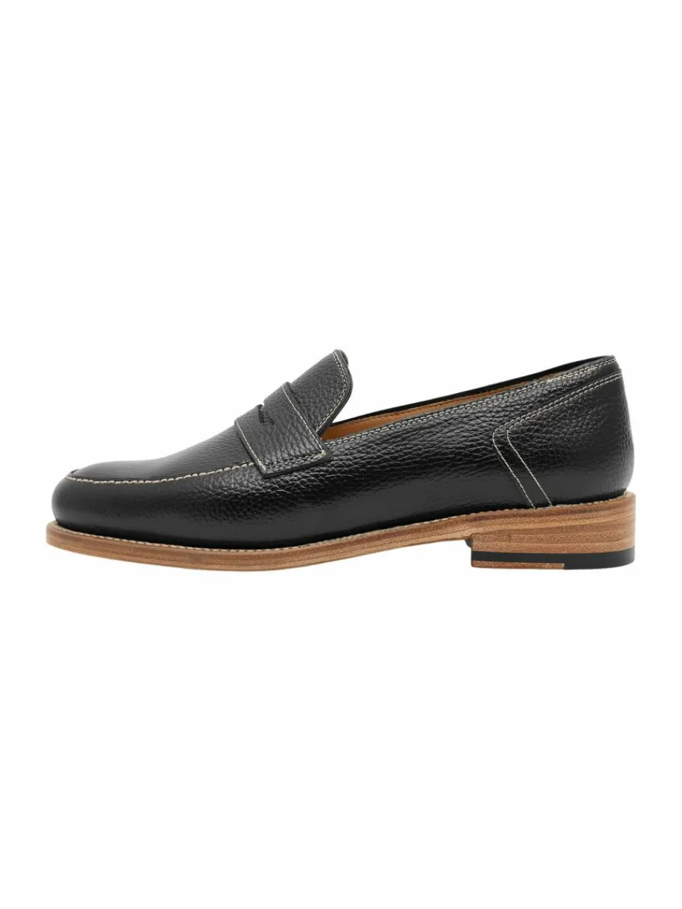 Henry Stevens Slipper<Damen Loafer – Lee PL schwarz uni