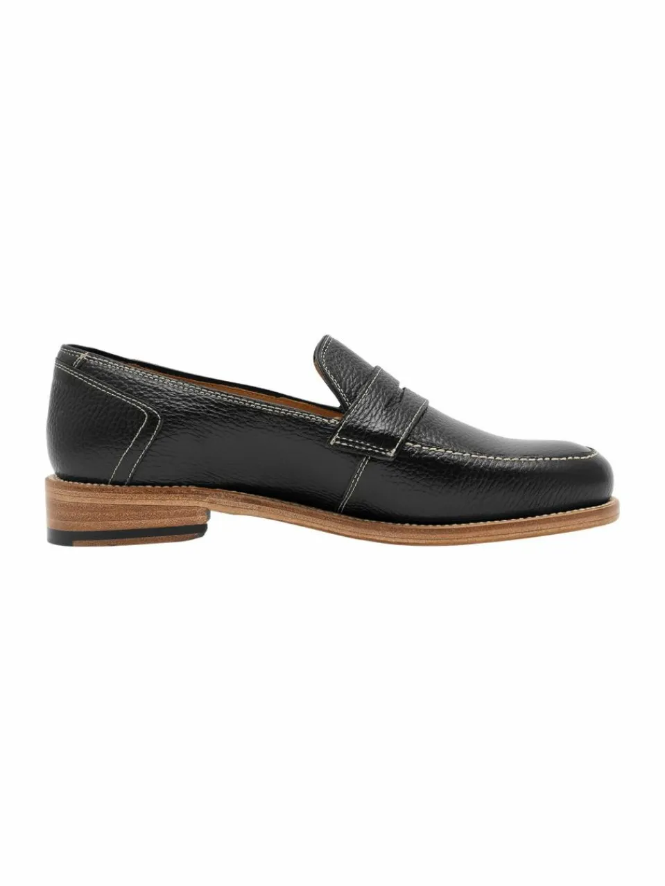 Henry Stevens Slipper<Damen Loafer – Lee PL schwarz uni