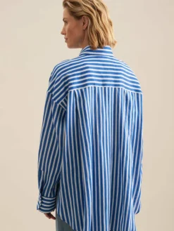 Damen Seidensticker Blusen>Damen Longbluse - Streifen