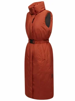 Navahoo Jacken & Westen<Damen Longweste - Abendlied XIV terra uni