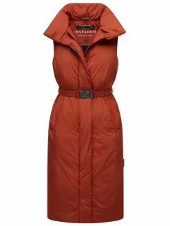 Navahoo Jacken & Westen<Damen Longweste - Abendlied XIV terra uni