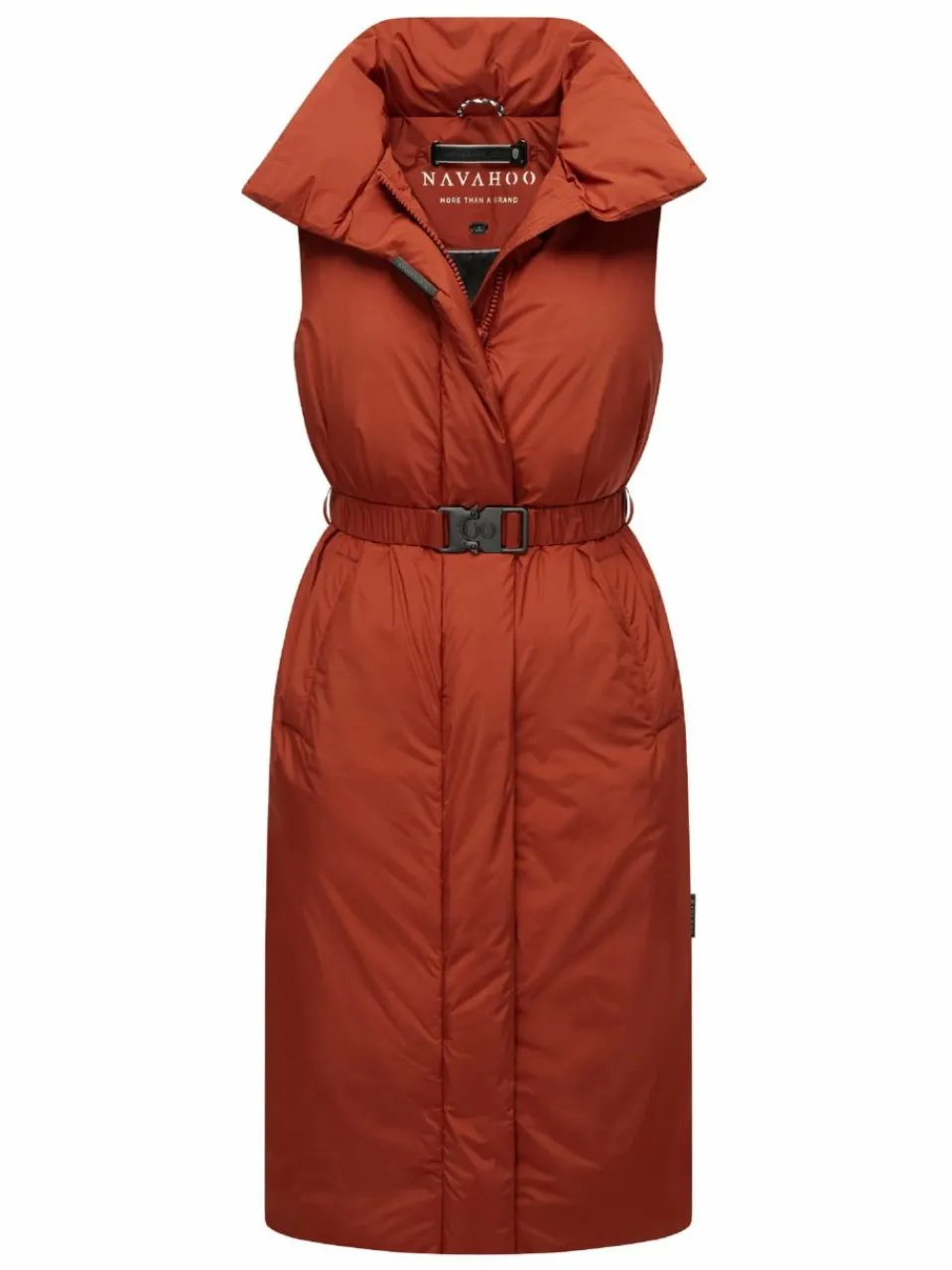 Navahoo Jacken & Westen<Damen Longweste - Abendlied XIV terra uni