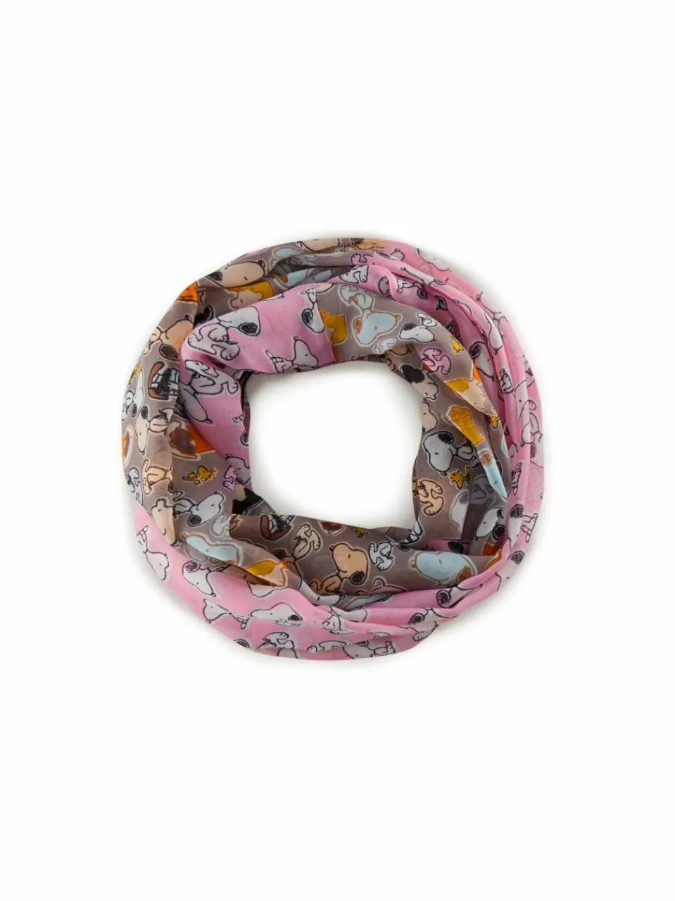 Codello Schals & Tücher<Damen Loop rosa bedruckt