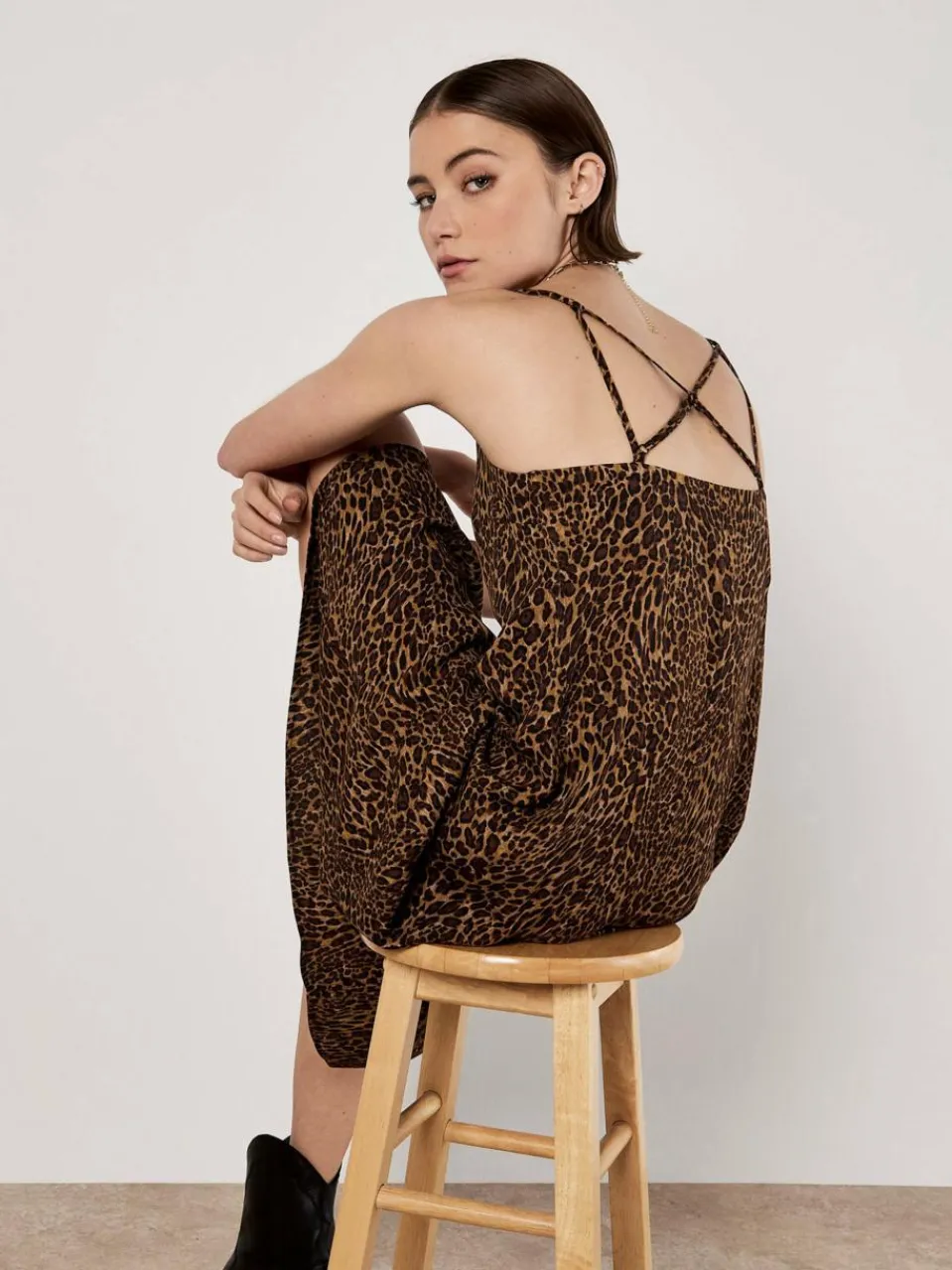 Damen Apricot Kleider>Damen Maxikleid