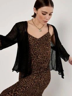 Damen Apricot Kleider><noscript><img width=