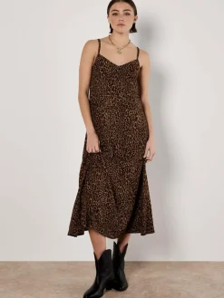 Damen Apricot Kleider><noscript><img width=