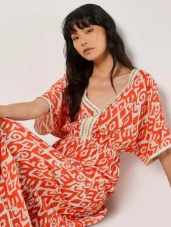 Damen Apricot Kleider><noscript><img width=