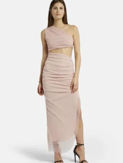Nicowa Kleider<Damen Maxikleid - AWITO MAXI rosa uni
